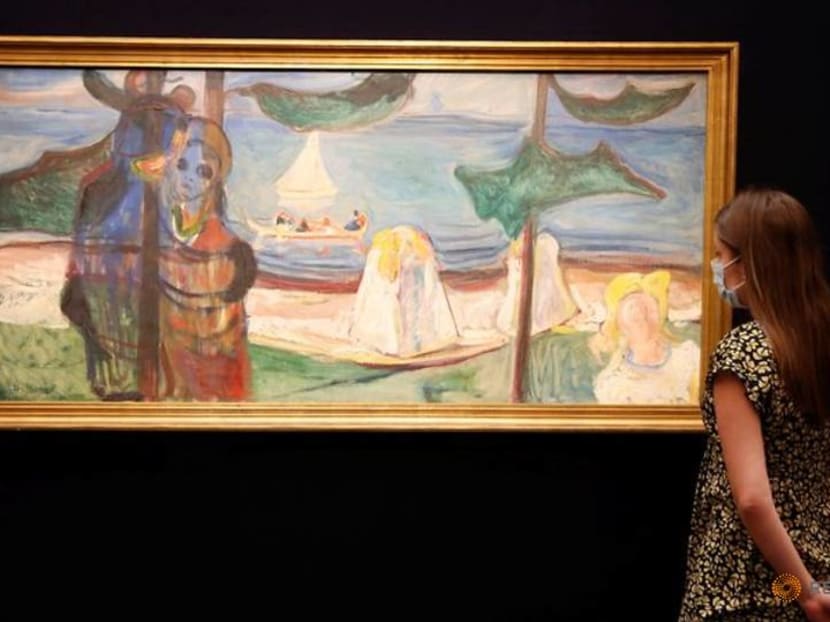 Munch portrait, Picasso silverware and Banksy canvas up for auction