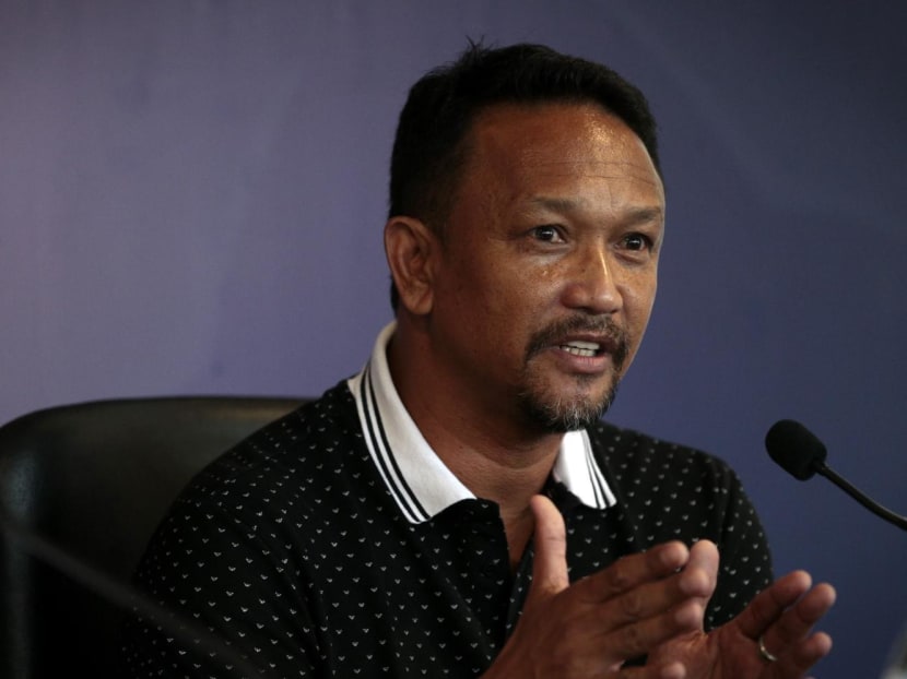 A file photograph of Singapore football coach Fandi Ahmad. A file photograph of Singapore football coach Fandi Ahmad.