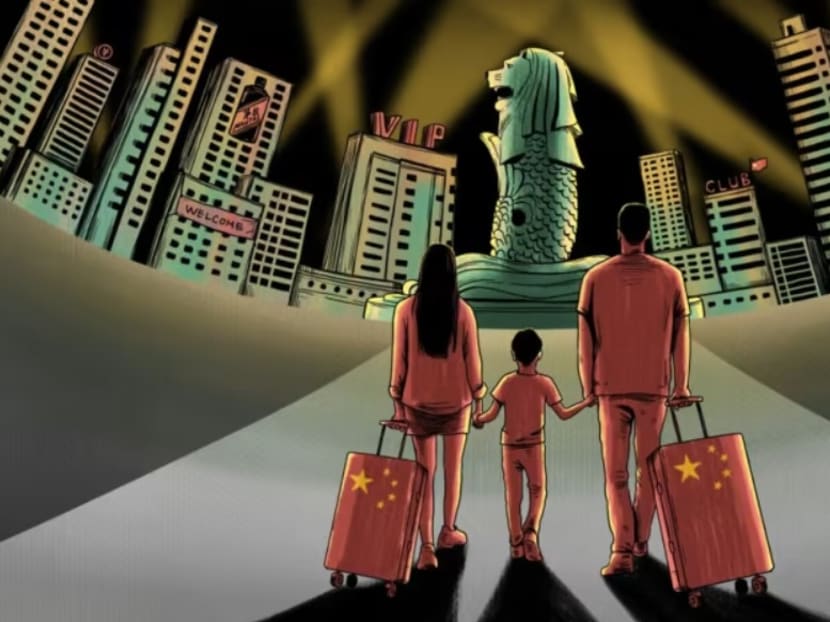 A new wave of wealthy Chinese emigrants are eyeing life in Singapore, which is becoming a magnet for professionals amid economic and social problems at home.
