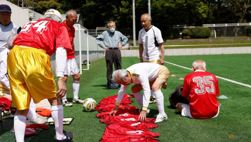 For Japan's ageing soccer players, 80 is the new 50 For Japan's ageing soccer players, 80 is the new 50