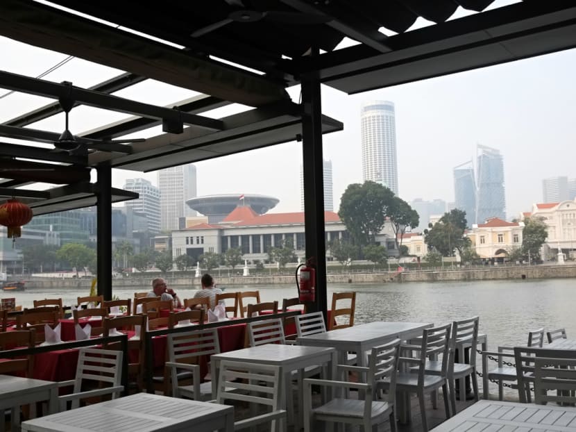 Haze conditions are forecast to worsen over the weekend.