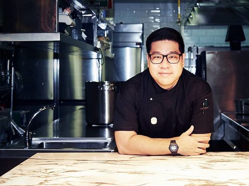 Fighting youthful insecurity and emotions to prove himself to older chefs