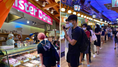 Mister Donut Pop-Up At Jurong Point Sparks Massive Queue