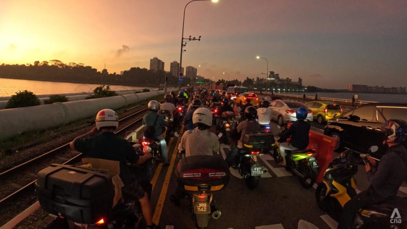 it can take for almost 2 hours being stuck at traffic jam in causeway