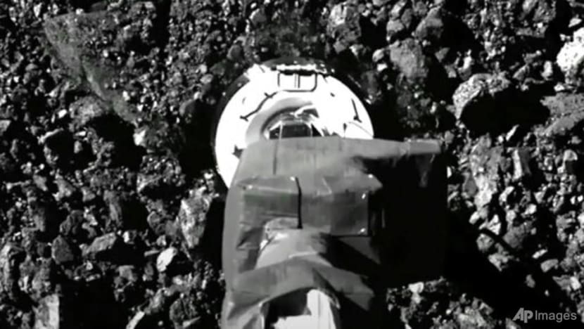 Asteroid samples escaping from jammed NASA spacecraft Asteroid samples escaping from jammed NASA spacecraft