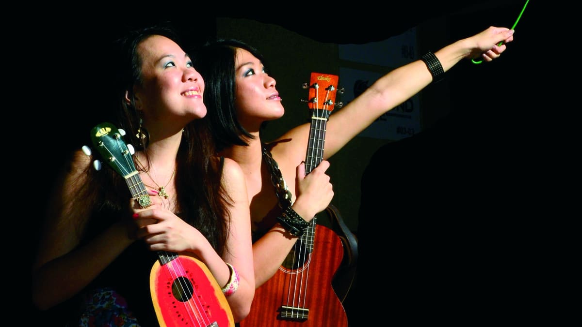 The Ukulele Girls want to make people happy through music TODAY