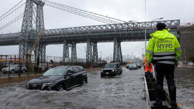 New York City's heavy rain is 'new normal' due to climate change, governor says