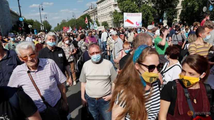 Hungarians protest against planned Chinese university campus Hungarians protest against planned Chinese university campus
