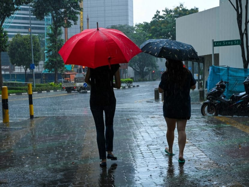 Short-duration afternoon thundery showers in Singapore may extend into the evening on some days in the second half of December 2021. Short-duration afternoon thundery showers in Singapore may extend into the evening on some days in the second half of December 2021.