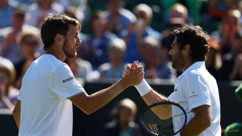Britain's Norrie eases through after rain delay Britain's Norrie eases through after rain delay