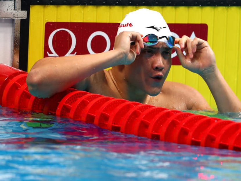 Singapore swimmer Jospeh Schooling had entered the 50m butterfly final as the fifth-fastest finalist. Photo: Getty Images