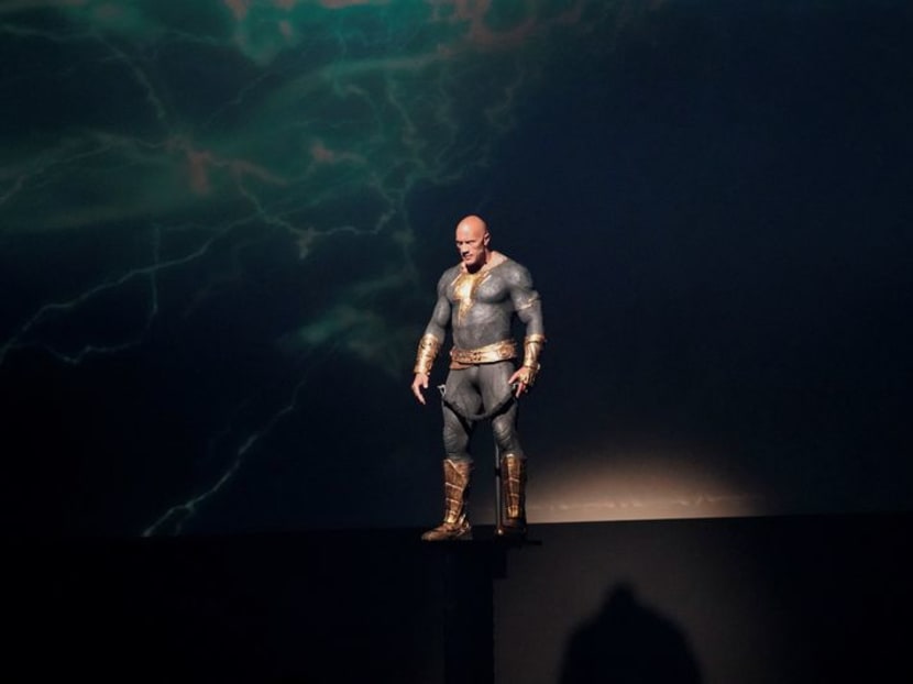 Dwayne Johnson's 10-year quest brings Black Adam to Comic-Con Dwayne Johnson's 10-year quest brings Black Adam to Comic-Con
