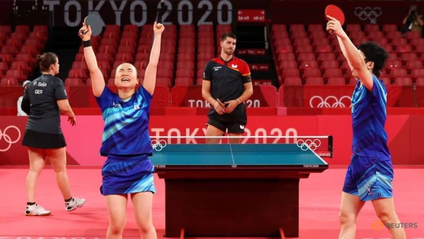 Table Tennis: Tears of joy for Japan duo, nap time for Chinese, after wins Table Tennis: Tears of joy for Japan duo, nap time for Chinese, after wins