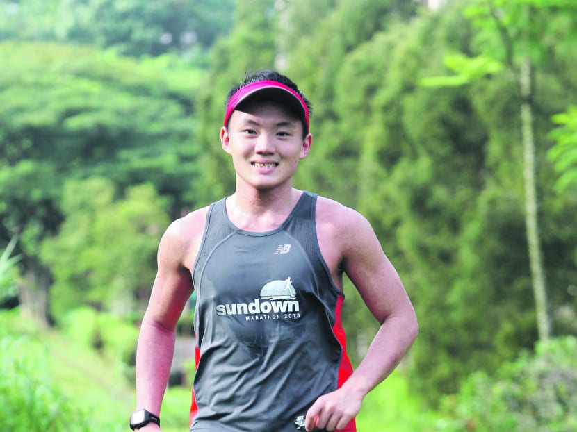 Running has helped Goh Chang Teck develop a heightened sense of drive. Photo: Wee Teck Hian