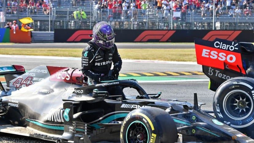 Formula 1: Verstappen penalised for crash, Hamilton saved by halo Formula 1: Verstappen penalised for crash, Hamilton saved by halo