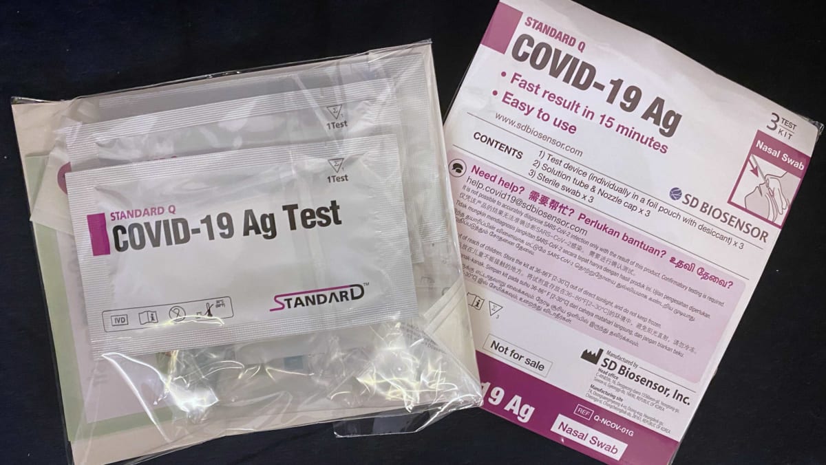 Distribution Of Covid-19 Self-test Kits To Households Completed Singpost - Cna