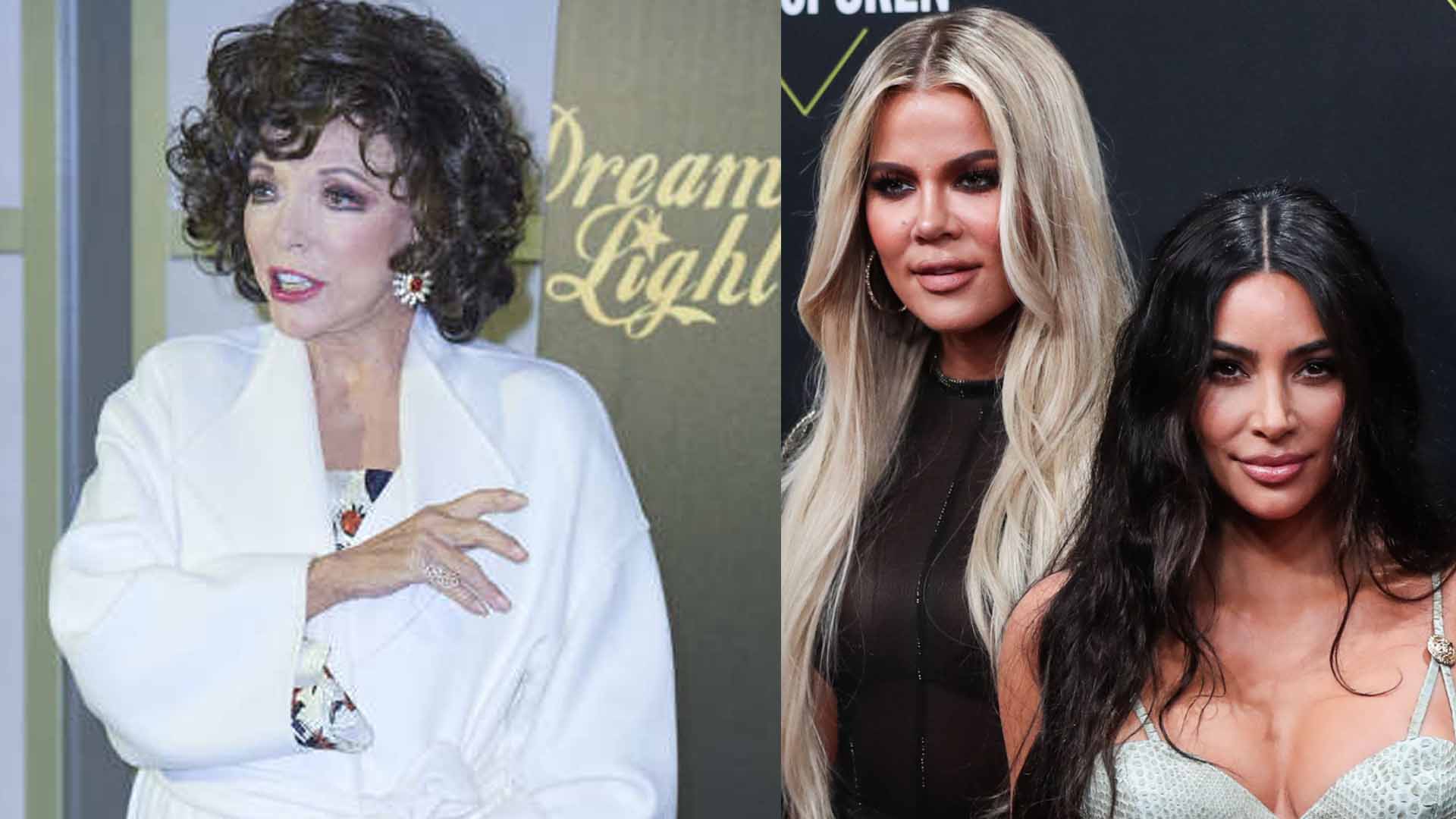 Joan Collins Slams The Kardashians In New Book: "There's An Awful Lot Of Surgery There"