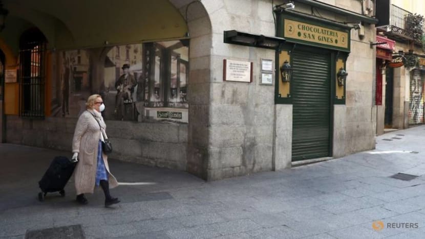 Spanish cafes reopen as daily COVID-19 death toll falls to seven-week low