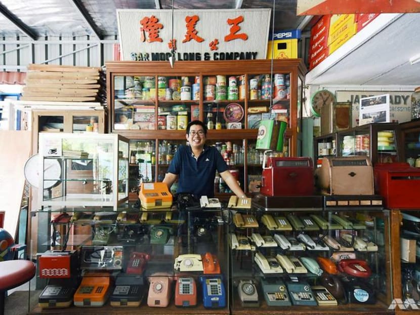 Missing a piece of old Singapore? This 'heritage keeper' has it in his home Missing a piece of old Singapore? This 'heritage keeper' has it in his home