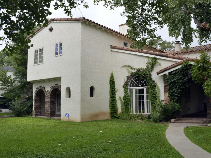 This 3,500 sq ft, four-bedroom home in the Albuquerque's Country Club area that was used in AMC's TV series Breaking Bad is up for sale, on July 29, 2015. Photo: AP