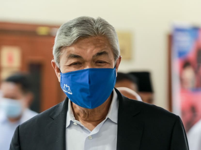 Umno secretary Mohd Sumali Reduan said the letter was circulated by parties who want to tarnish the reputation of party president Zahid Ahmad Hamidi (pictured).