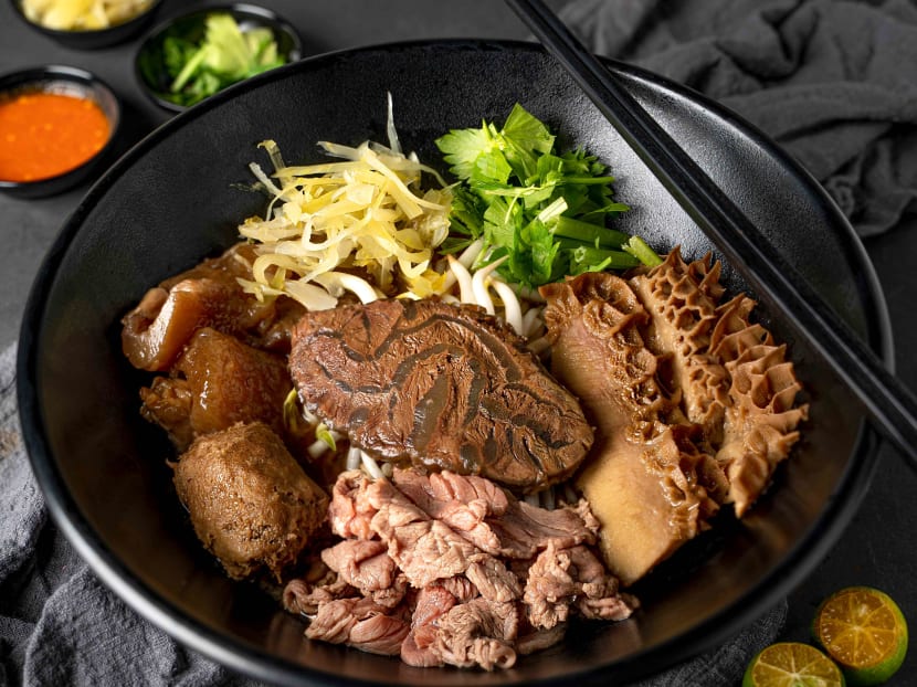 MP Baey Yam Keng Ayden Sng To Cook Serve Blanco Court Beef Noodles