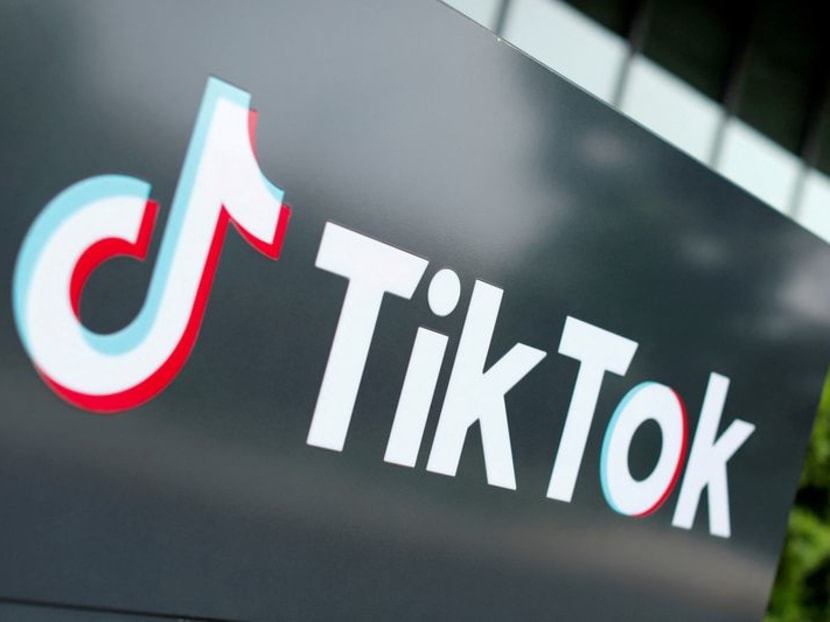 FILE PHOTO: The TikTok logo is pictured outside the company's U.S. head office in Culver City, California, U.S.,  September 15, 2020.   REUTERS/Mike Blake