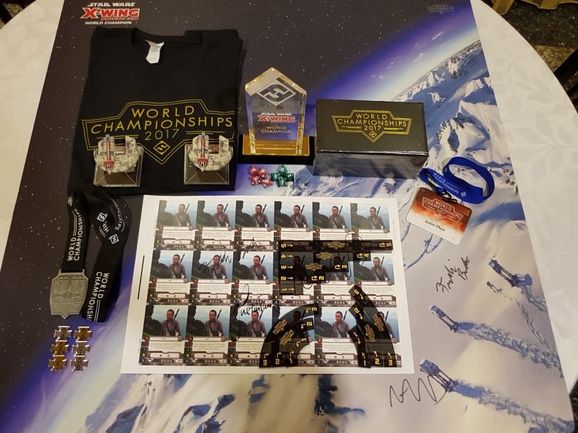 A family victory S’porean lawyer wins Star Wars XWing World