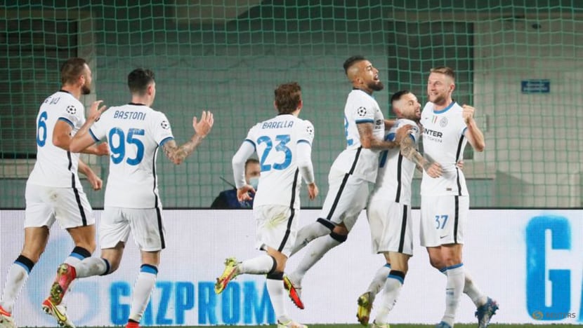 Inter go second with comfortable win at Sheriff Inter go second with comfortable win at Sheriff