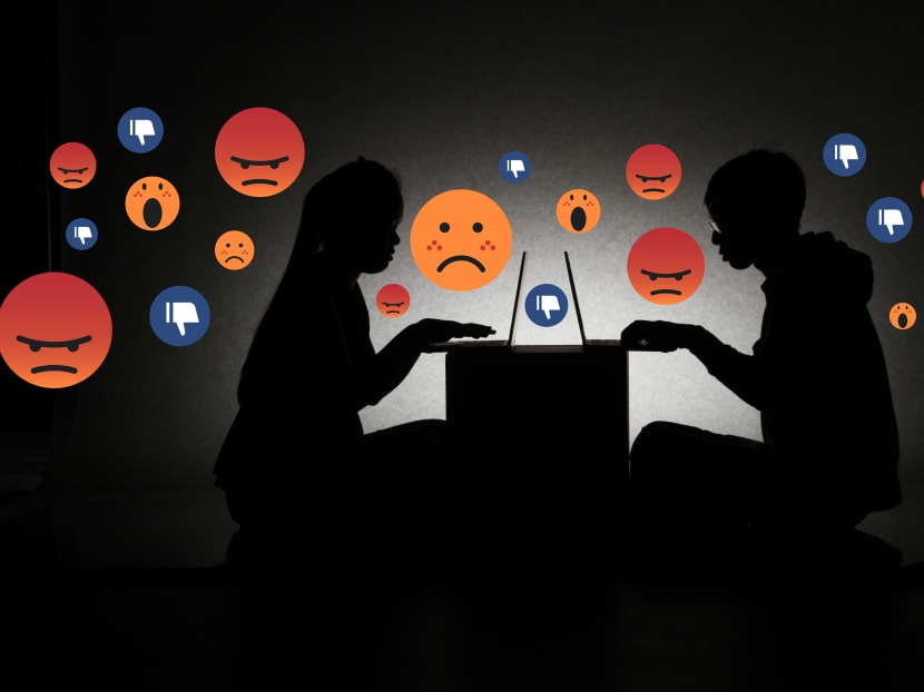 Given the propensity for social media to polarise society instead of bringing people together, analysts suggested users consider their arguments before posting anything online and they ought to be responsible for what they say. Photo: Raj Nadarajan, Kenneth Choy/TODAY