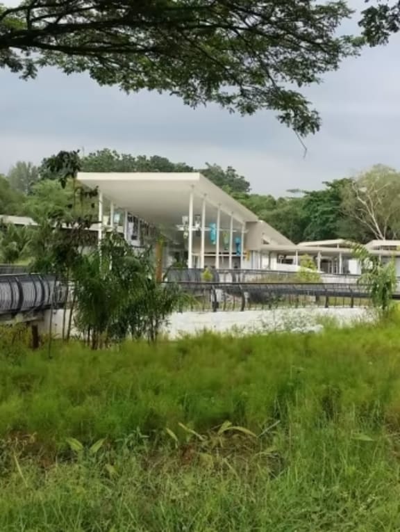 A view of the visitor centre at Sungei Buloh Wetland Reserve.