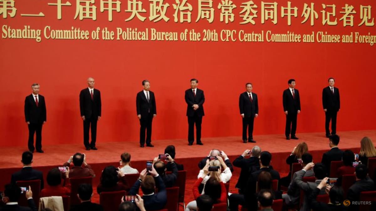 Xi Jinping secures historic third term as China #39 s leader promotes