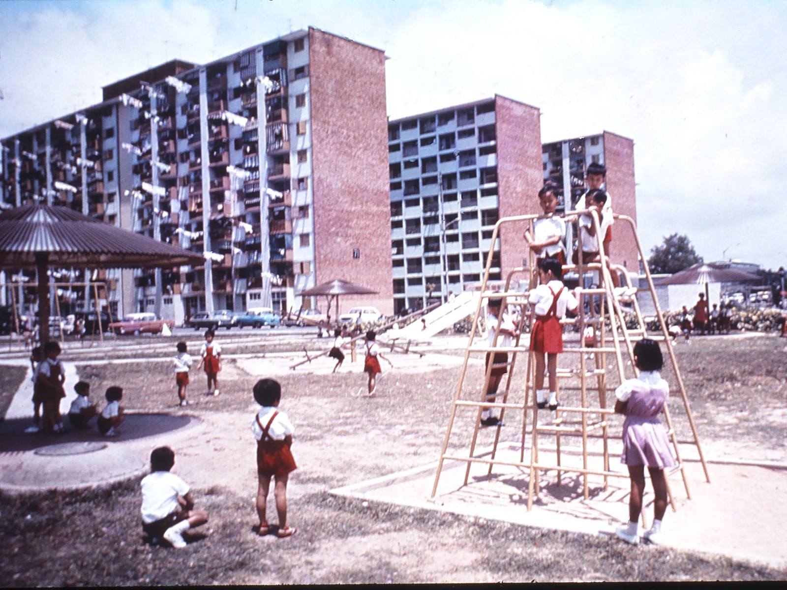 Tanglin Halt in the early 1970s. (Photo courtesy of My Community) 