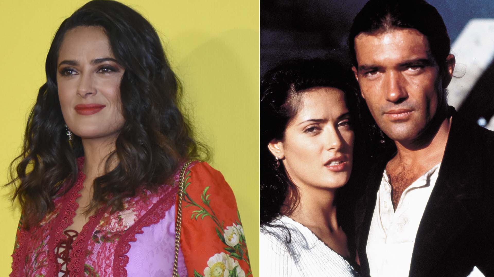 Salma Hayek Opens Up About Crying While Shooting Sex Scene In Desperado -  8days