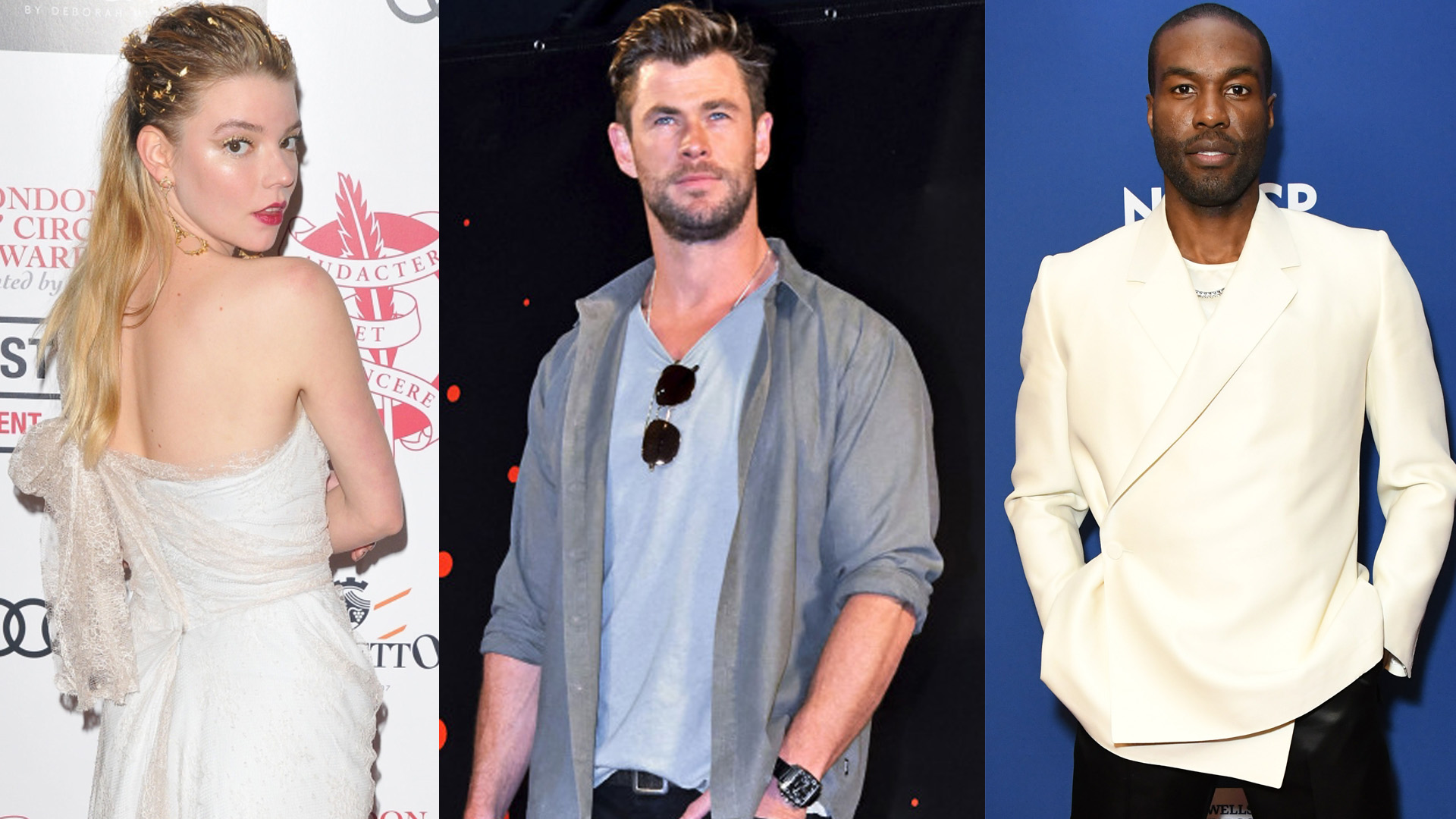 Anya Taylor-Joy, Chris Hemsworth and Yahya Abdul-Mateen II Cast In