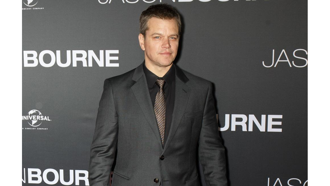 Matt Damon stepped on 'eight foot' python 8days