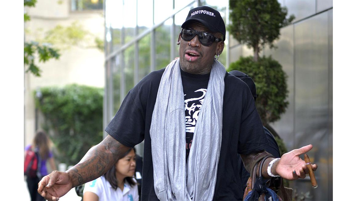 Dennis Rodman charged with battery 8days