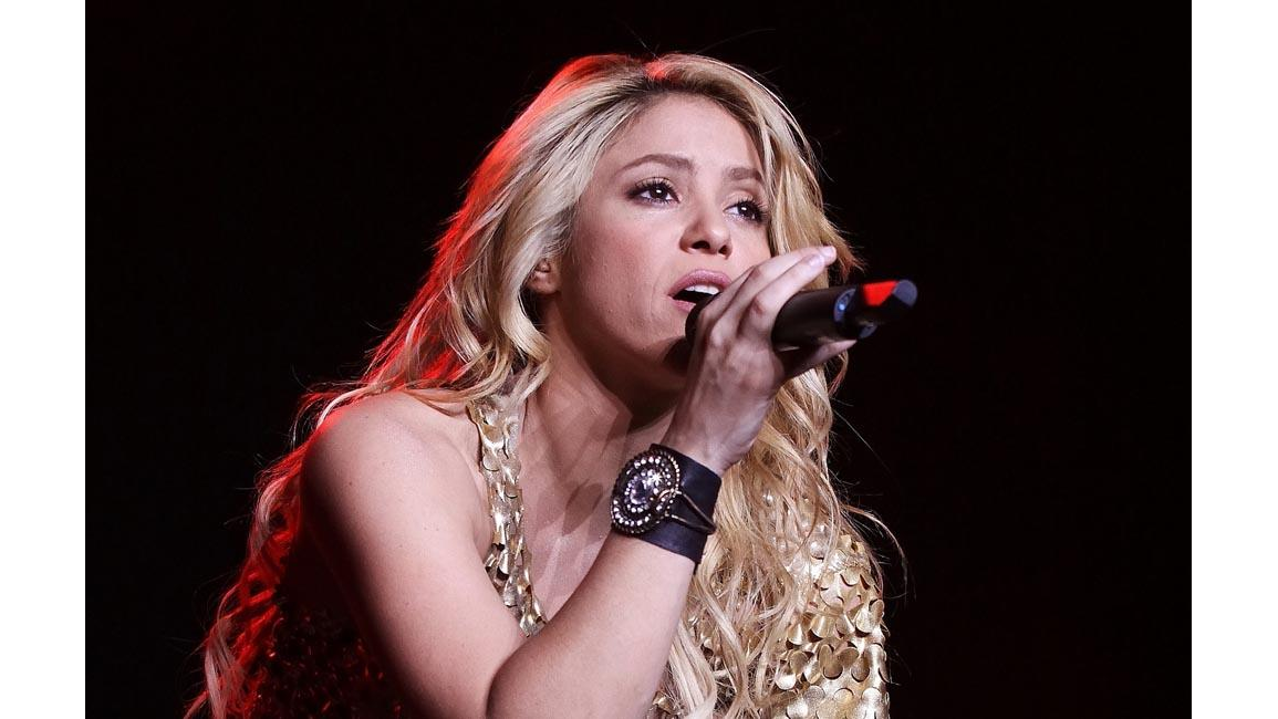 Shakira celebrating her birthday with the world during Super Bowl show
