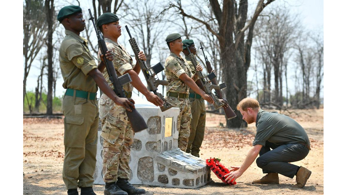 Duke Of Sussex Lays Wreath For Fallen Soldier 8days 1756