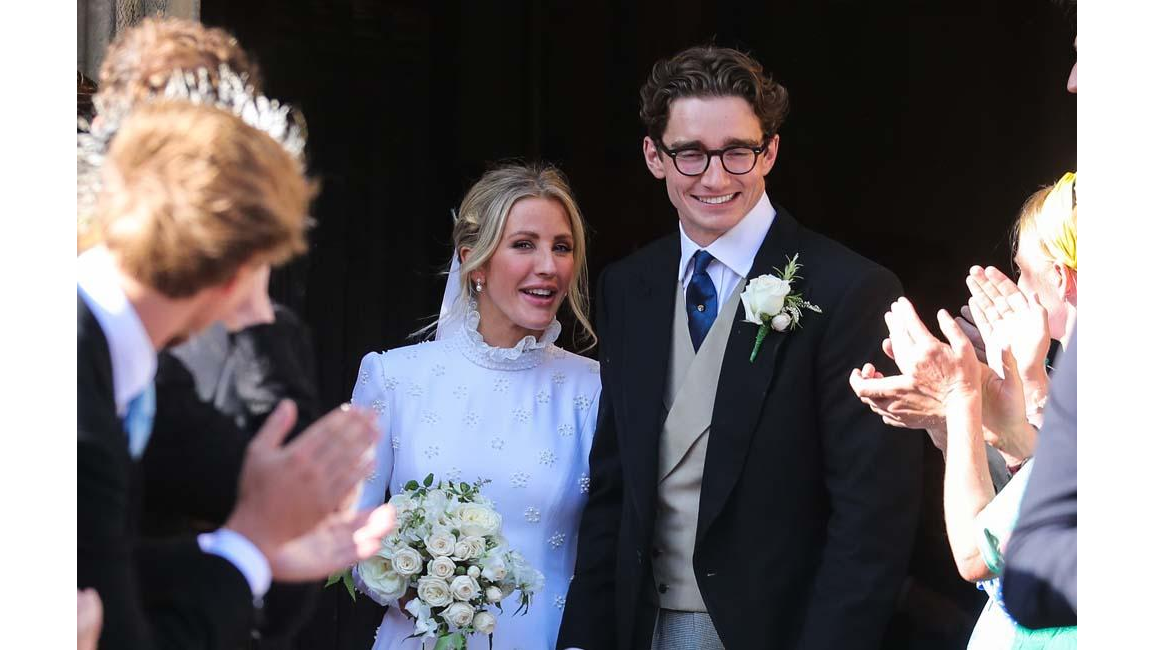 Ellie Gouldings Bespoke Chloé Wedding Gown Took 640 Hours To Make 8days
