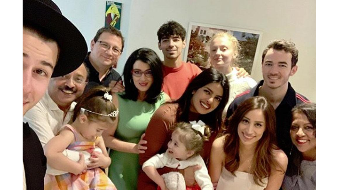 Joe Jonas & Sophie Turner Greet Family & Friends at Pre-Wedding Event  (Photos): Photo 4314941, Danielle Jonas, Joe Jonas, Kevin Jonas, Nick  Jonas, Priyanka Chopra, Sophie Turner Photos