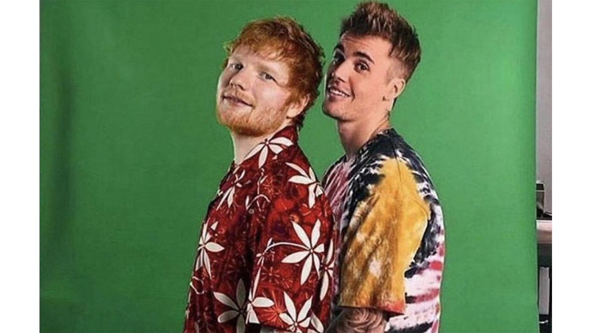 Justin Bieber And Ed Sheeran Tease New Collaboration? - 8days