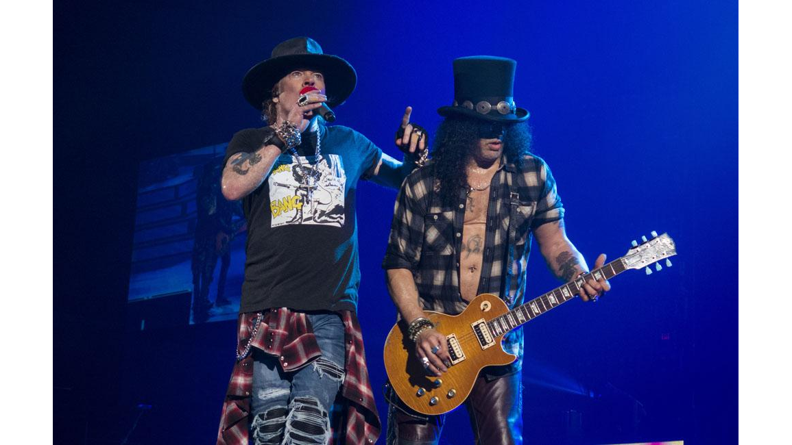 Guns N' Roses cut set 'after huge row between Axl Rose and Slash