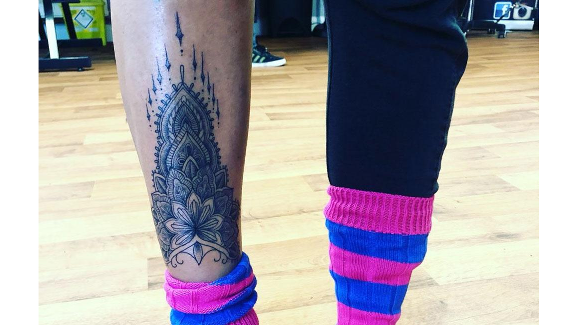 Jodie Marsh Gets New Tattoo On Her Leg 8days 2884