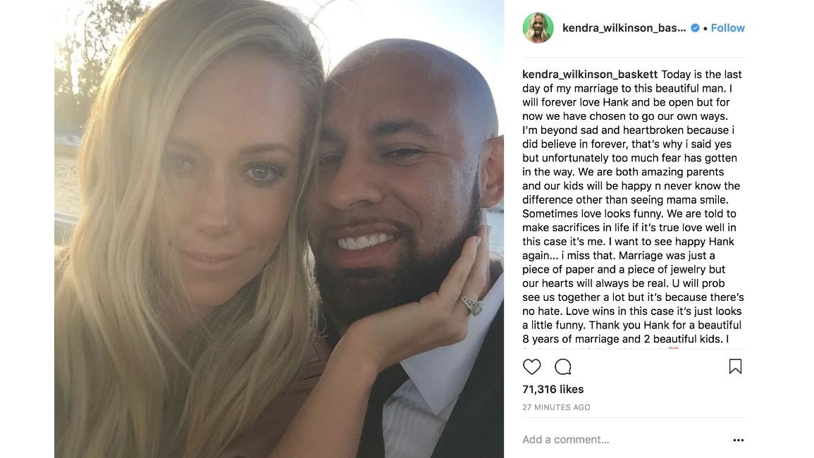 Kendra Wilkinson Confirms Hank Baskett Split 8 Days 