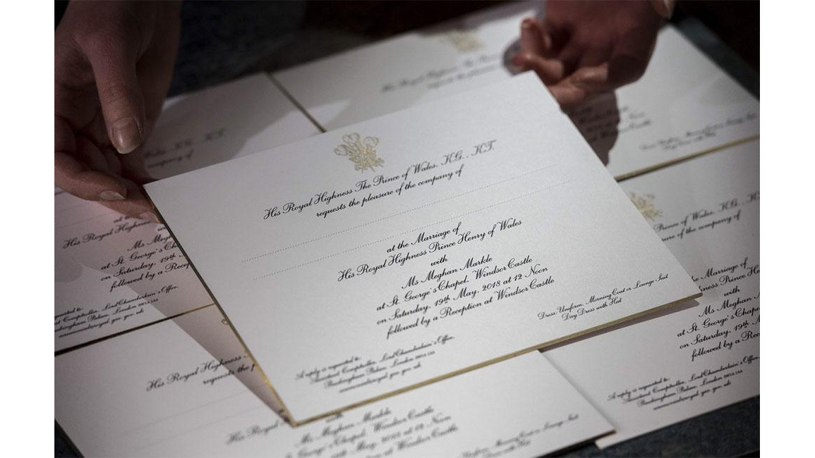 Prince Harry And Meghan Markle Have Sent Out Wedding Invitations 8 Days 