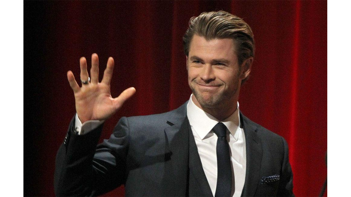 Chris Hemsworth singed his eyebrows during filming 8 Days(01)