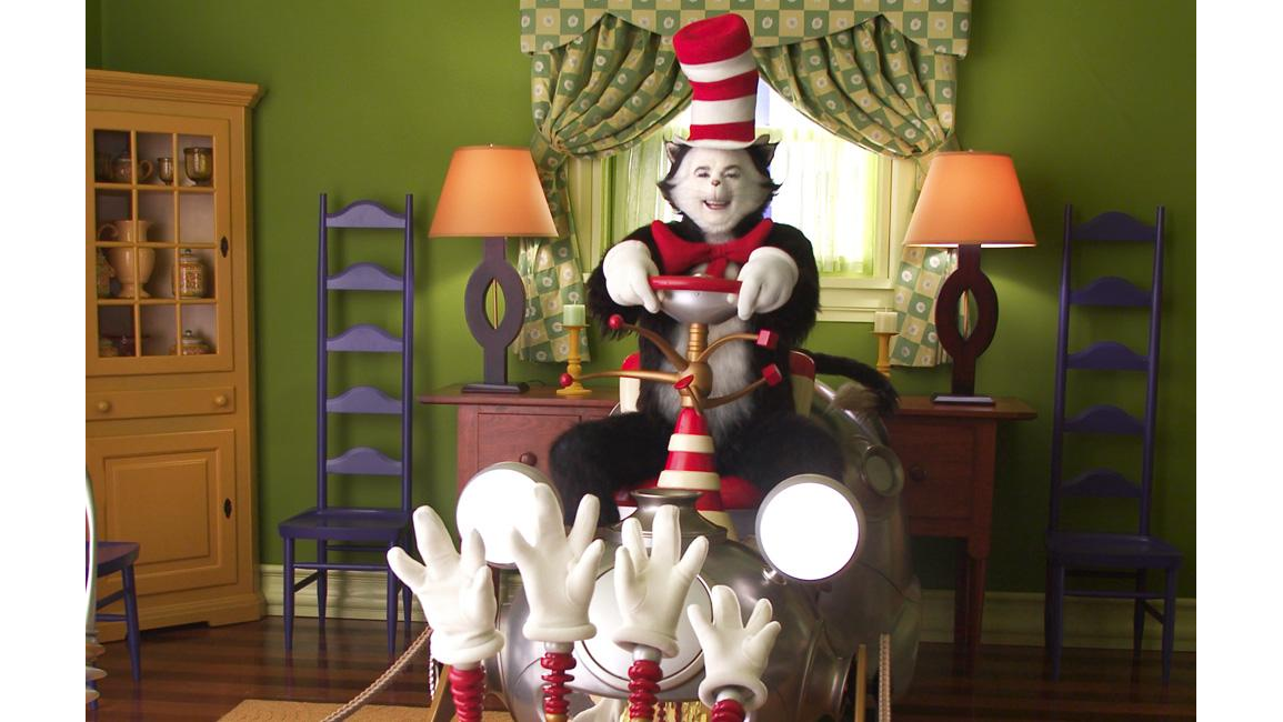 cat in the hat house inside