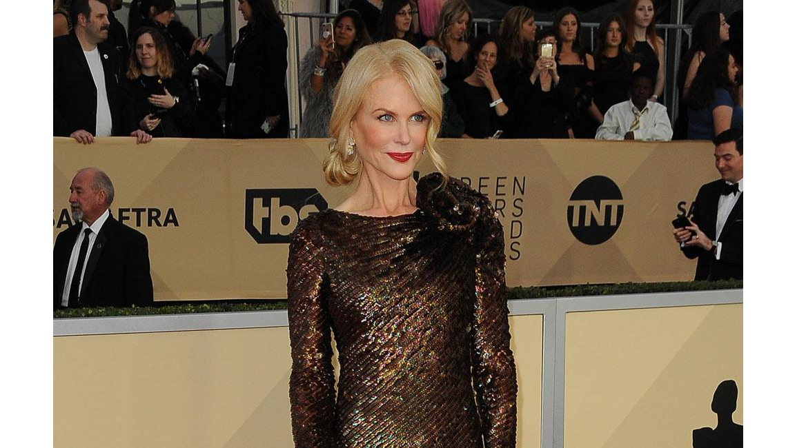 Nicole Kidman's SAG Award emotions 8days