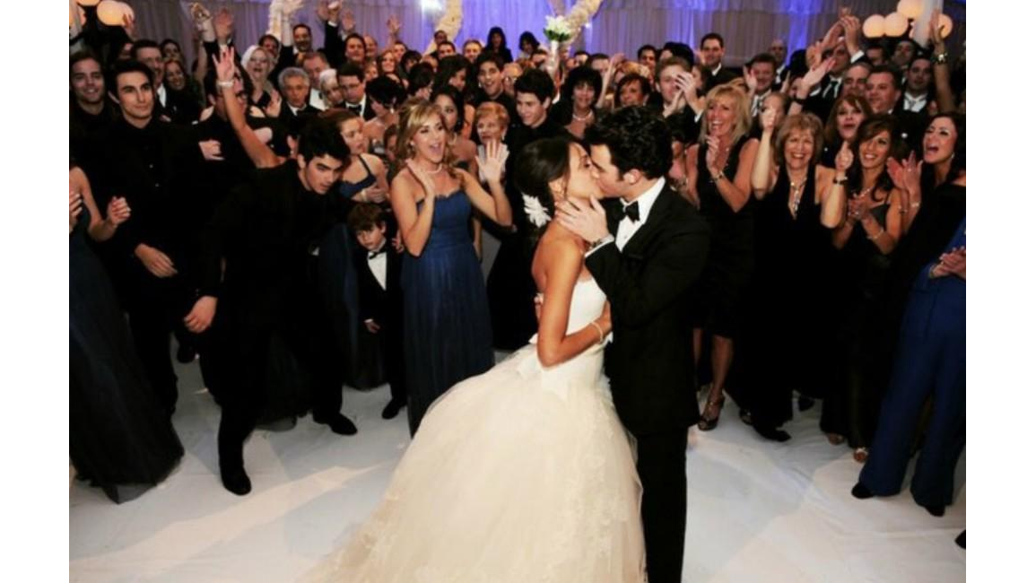 Kevin & Danielle Jonas wedding! Kevin is one lucky man. She seems